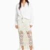 BERSHKA MACRAMÉ - MIDI - Maxirock - Beige 2 BERSHKA MACRAMÉ - MIDI - Maxirock - Beige -Bershka Verkaufsgeschäft 01a82c936c7a4444a9538672b991ce48