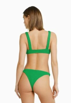 BERSHKA TEXTURED - Bikini-Hose - Evergreen -Bershka Verkaufsgeschäft 04e8dcfbd6884af7bbc77d549572fecc