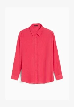 BERSHKA LONG SLEEVE - Hemdbluse - Coral 12 BERSHKA LONG SLEEVE - Hemdbluse - Coral -Bershka Verkaufsgeschäft 05174870b2e74a7480da2cab599a4aa4