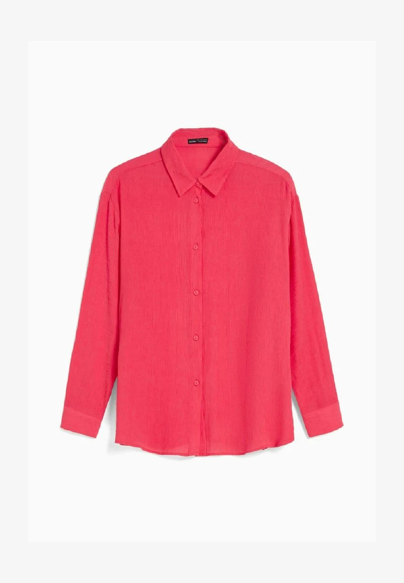 BERSHKA LONG SLEEVE - Hemdbluse - Coral 7 BERSHKA LONG SLEEVE - Hemdbluse - Coral – Bild 5
