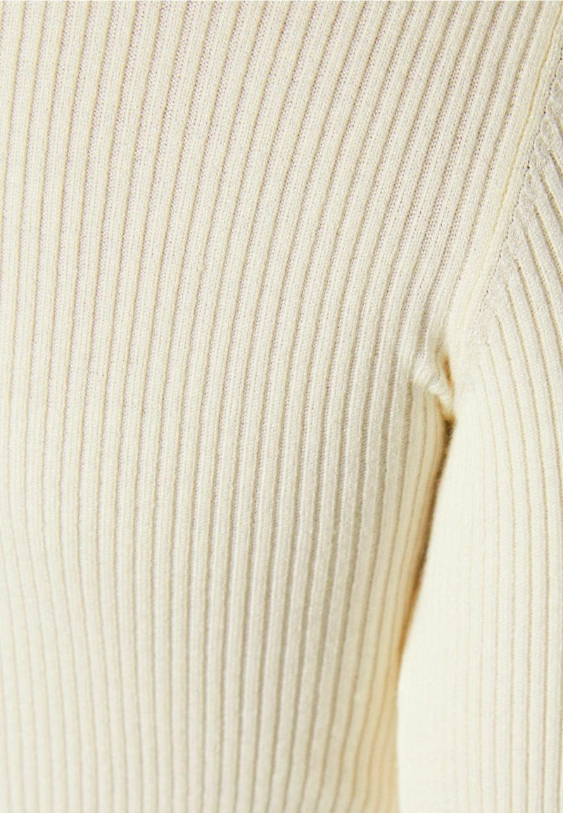 BERSHKA CHOKER NECK - Strickpullover - Beige 8 BERSHKA CHOKER NECK - Strickpullover - Beige – Bild 6