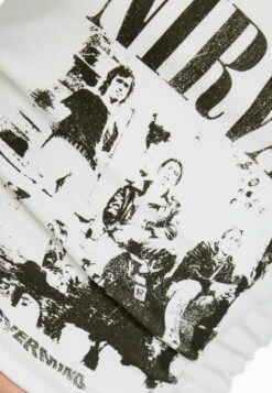 BERSHKA NIRVANA LONG SLEEVE BANDEAU - Bluse - Off-white -Bershka Verkaufsgeschäft 06604fe028aa4011b8df897e9017a67f