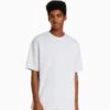 BERSHKA SHORT SLEEVE FADED - T-Shirt Basic - Off White 2 BERSHKA SHORT SLEEVE FADED - T-Shirt Basic - Off White -Bershka Verkaufsgeschäft 06aabffea6bf490c80d2495d9220e376