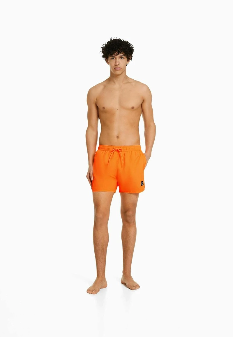 BERSHKA BASIC NEON - Badehose Pants - Orange 3 BERSHKA BASIC NEON - Badehose Pants - Orange
