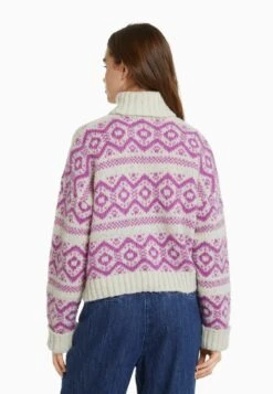 BERSHKA HIGH NECK JACQUARD - Strickpullover - Light Pink 10 BERSHKA HIGH NECK JACQUARD - Strickpullover - Light Pink -Bershka Verkaufsgeschäft 08ce6ad4e7e3473e8ed1a10bbc1a1c50