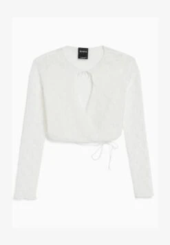 BERSHKA BLONDE - Bluse - Beige -Bershka Verkaufsgeschäft 0990c108caca44e6953a369efcc4f246