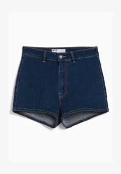 BERSHKA HIGH WAIST STRETCH - Jeans Shorts - Dark Blue 12 BERSHKA HIGH WAIST STRETCH - Jeans Shorts - Dark Blue -Bershka Verkaufsgeschäft 0b8fa544c01b40acacd68a606a472806
