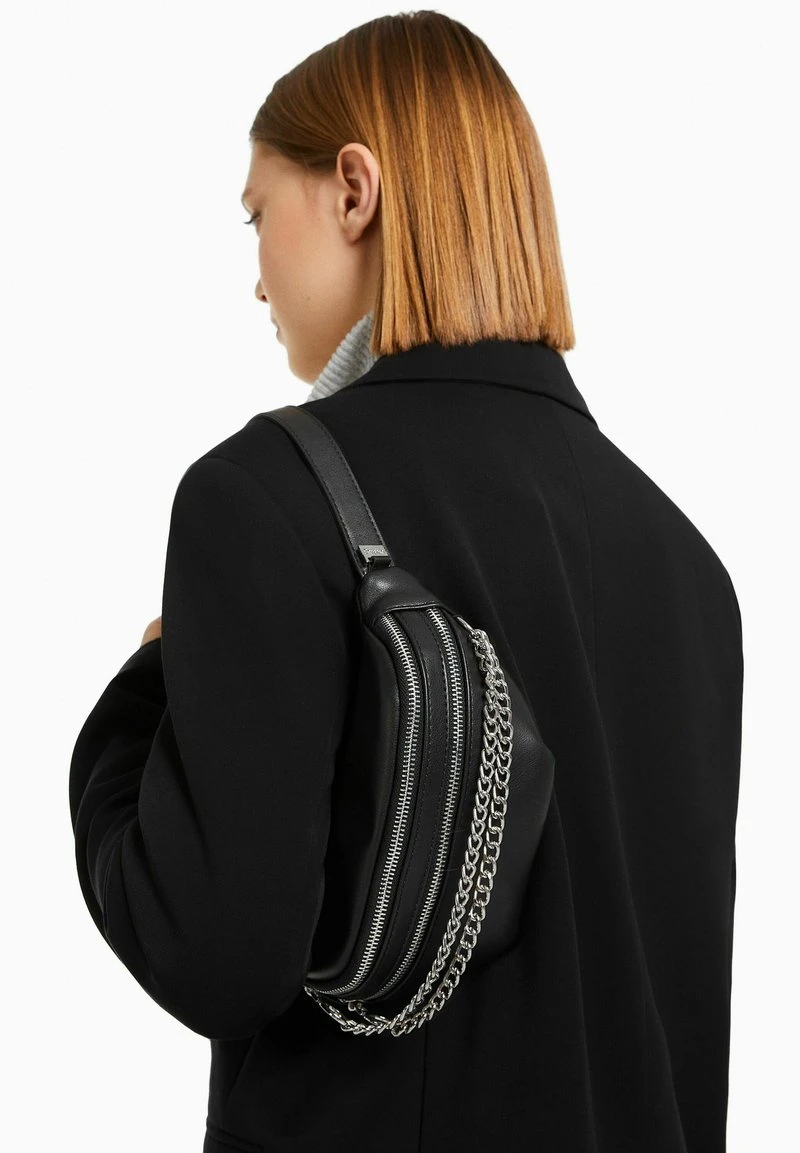 BERSHKA Gürteltasche - Black 3 BERSHKA Gürteltasche - Black – Bild 2