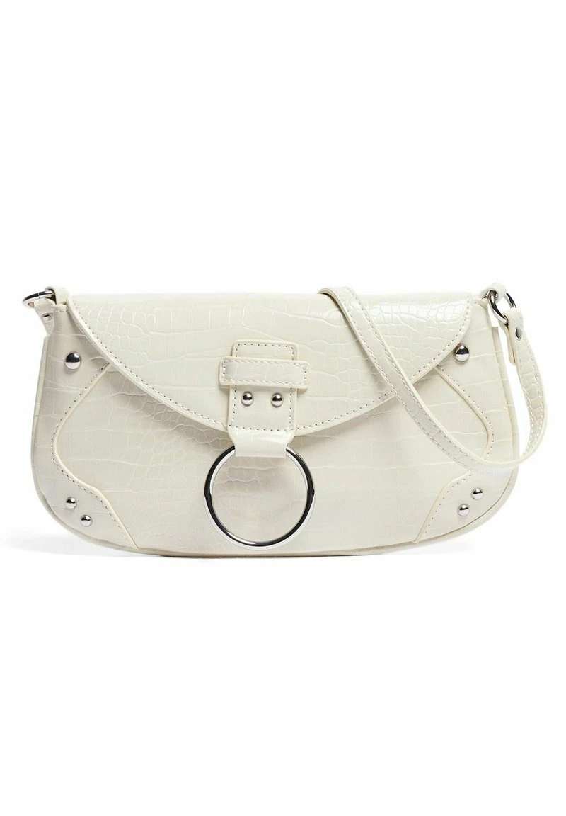 BERSHKA HANDLE AND FLAP - Handtasche - Beige 8 BERSHKA HANDLE AND FLAP - Handtasche - Beige – Bild 6