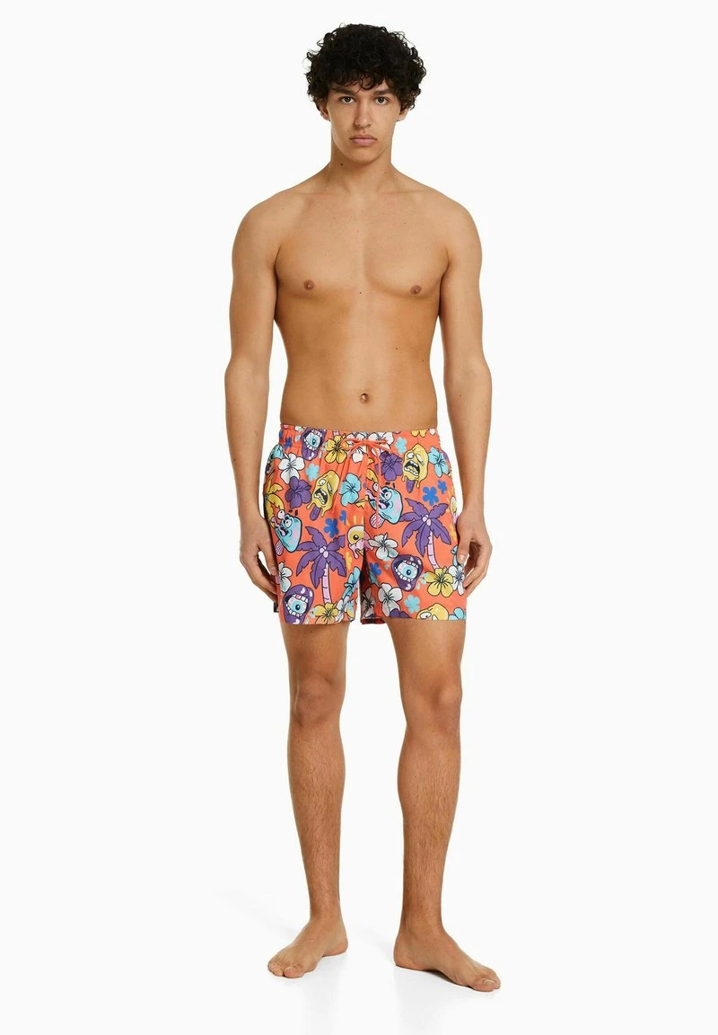 BERSHKA PRINTED - Badehose Pants - Multi Coloured 4 BERSHKA PRINTED - Badehose Pants - Multi Coloured – Bild 2