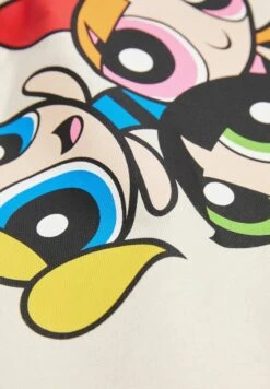 BERSHKA POWERPUFF - PRINT - Shopping Bag - Beige -Bershka Verkaufsgeschäft 105b28aa928b4d11a65f72a7c61b6f01