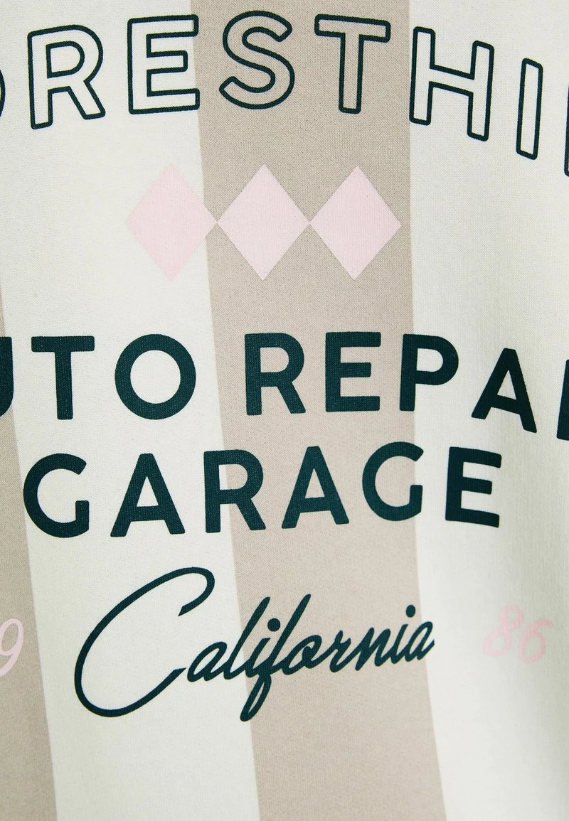 BERSHKA STRIPED WITH ZIP - Sweatshirt - Light Grey 8 BERSHKA STRIPED WITH ZIP - Sweatshirt - Light Grey – Bild 6