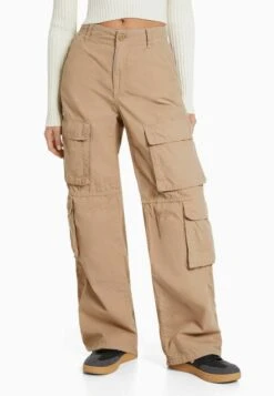 BERSHKA WITH DRAWSTRING - Cargohose - Camel 13 BERSHKA WITH DRAWSTRING - Cargohose - Camel -Bershka Verkaufsgeschäft 128cf229c538476595b9bc0da85955ff 1