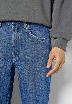 BERSHKA VINTAGE - Jeans Straight Leg - Dark Blue -Bershka Verkaufsgeschäft 132214ad4d04422081a1b56f50f50e09