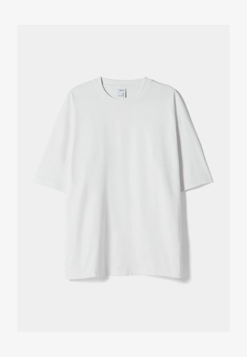 BERSHKA OVERSIZED SHORT SLEEVE - T-Shirt Basic - Off White 7 BERSHKA OVERSIZED SHORT SLEEVE - T-Shirt Basic - Off White – Bild 5
