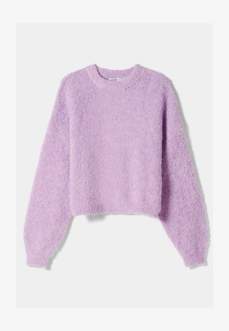 BERSHKA ROUND NECK - 07472376 - Strickpullover - Mauve 7 BERSHKA ROUND NECK - 07472376 - Strickpullover - Mauve – Bild 5