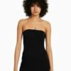 BERSHKA OFF-THE-SHOULDER WITH SEAMS - Cocktailkleid/festliches Kleid - Black 2 BERSHKA OFF-THE-SHOULDER WITH SEAMS - Cocktailkleid/festliches Kleid - Black -Bershka Verkaufsgeschäft 17924724aaef47edb676551d338b31e1