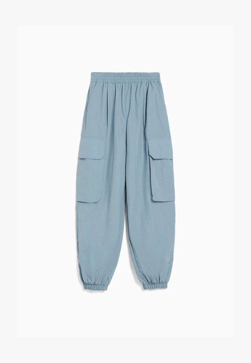 BERSHKA EFFECT WITH POCKETS - Cargohose - Blue 6 BERSHKA EFFECT WITH POCKETS - Cargohose - Blue – Bild 4