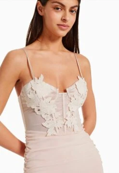 BERSHKA STRAPPY FLORAL - MINI CORSET - Cocktailkleid/festliches Kleid - Pink 11 BERSHKA STRAPPY FLORAL - MINI CORSET - Cocktailkleid/festliches Kleid - Pink -Bershka Verkaufsgeschäft 1889d7f19a42482386063d1b2ffafe23