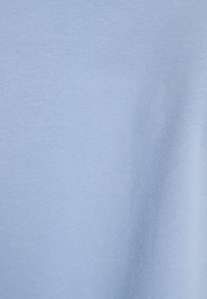 BERSHKA SHORT SLEEVE MOCK NECK - T-Shirt Basic - Dark Blue 8 BERSHKA SHORT SLEEVE MOCK NECK - T-Shirt Basic - Dark Blue – Bild 6