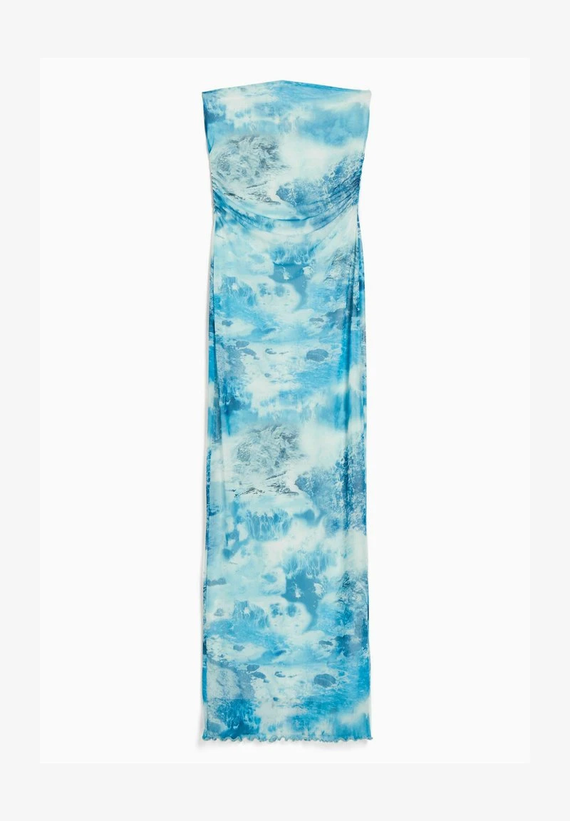 BERSHKA WITH PRINT - Maxikleid - Light Blue 8 BERSHKA WITH PRINT - Maxikleid - Light Blue – Bild 6