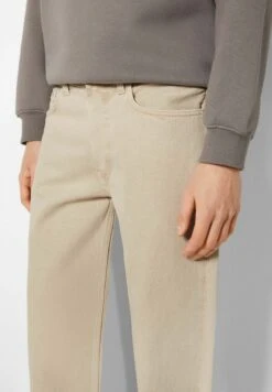 BERSHKA VINTAGE - Jeans Straight Leg - Beige -Bershka Verkaufsgeschäft 213e6df5db3247979ca2a2b8f09b29cc