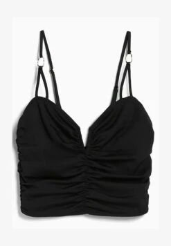 BERSHKA GATHERED WITH NECKLINE DETAIL - Top - Black 13 BERSHKA GATHERED WITH NECKLINE DETAIL - Top - Black -Bershka Verkaufsgeschäft 21a0354c405643c1acd488a465fafd7e
