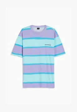 BERSHKA ‘90S STRIPED SHORT SLEEVE - T-Shirt Print - Mauve 12 BERSHKA ‘90S STRIPED SHORT SLEEVE - T-Shirt Print - Mauve -Bershka Verkaufsgeschäft 24c1f9b1edac429a8b06e39b5d67cd28
