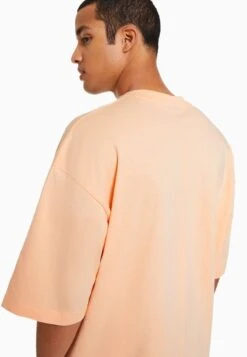 BERSHKA OVERSIZED SHORT SLEEVE - T-Shirt Basic - Mauve 11 BERSHKA OVERSIZED SHORT SLEEVE - T-Shirt Basic - Mauve -Bershka Verkaufsgeschäft 24d22034db284083820ab95092188bc4