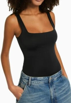 BERSHKA MONOCHROME STRAPPY - Top - Black 11 BERSHKA MONOCHROME STRAPPY - Top - Black -Bershka Verkaufsgeschäft 25d67138da144c279e899d49c77485a7