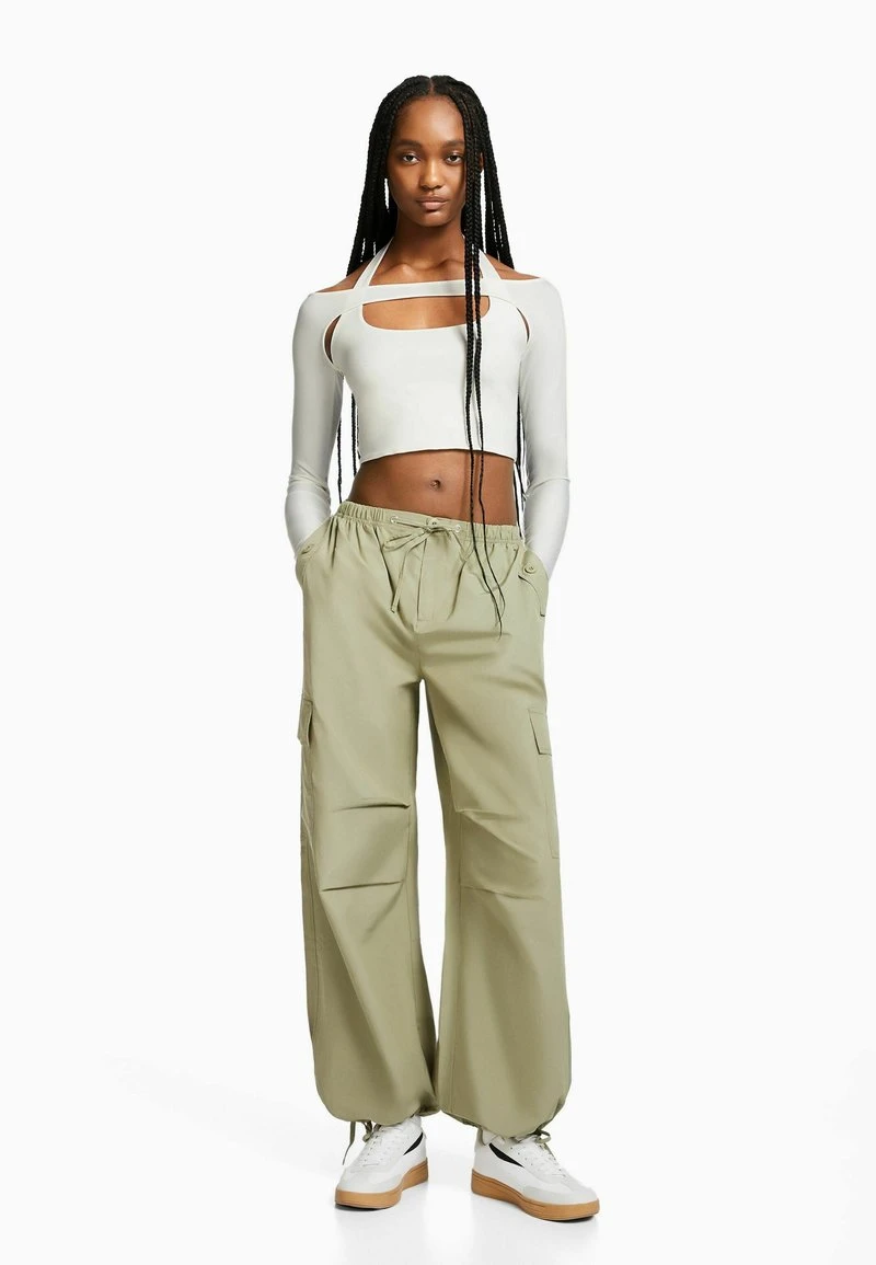 BERSHKA WITH DETAIL - Langarmshirt - Off-white 4 BERSHKA WITH DETAIL - Langarmshirt - Off-white – Bild 2