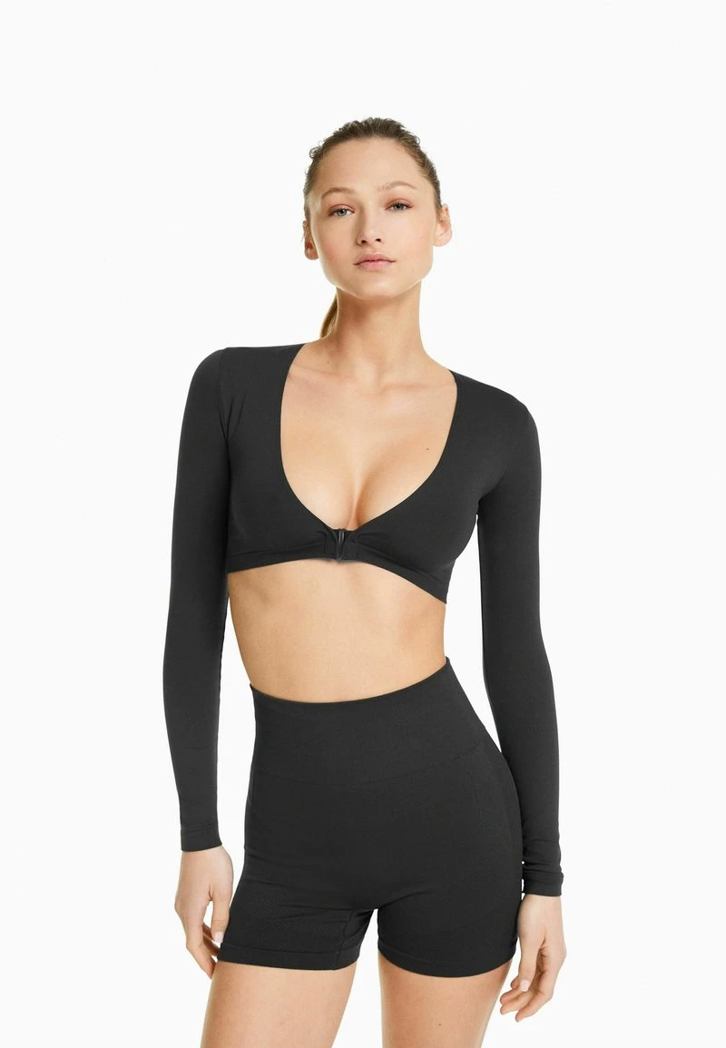 BERSHKA CYCLING - Shorts - Grey 3 BERSHKA CYCLING - Shorts - Grey