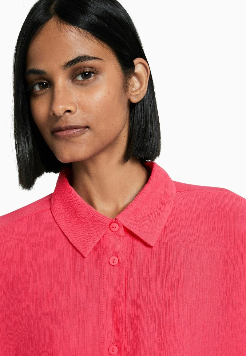 BERSHKA LONG SLEEVE - Hemdbluse - Coral 6 BERSHKA LONG SLEEVE - Hemdbluse - Coral – Bild 4