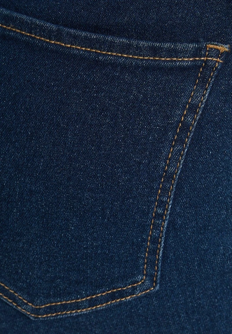 BERSHKA HIGH WAIST STRETCH - Jeans Shorts - Dark Blue 8 BERSHKA HIGH WAIST STRETCH - Jeans Shorts - Dark Blue – Bild 6