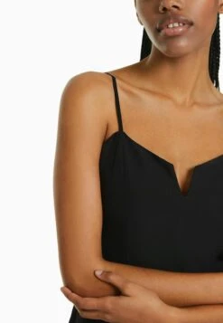 BERSHKA WITH STRAPS - Jumpsuit - Black -Bershka Verkaufsgeschäft 29235ac873014c11b416ca9c8b4f8262