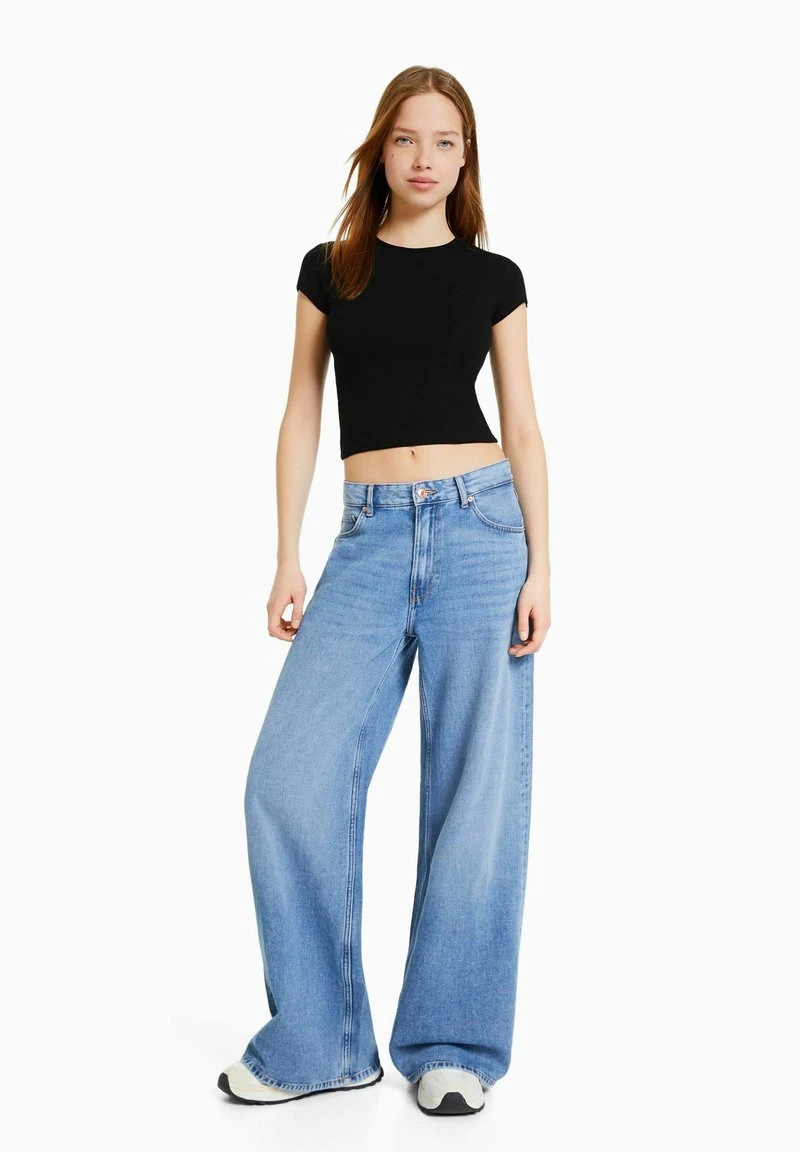 BERSHKA 2-PACK - T-Shirt Basic - White 4 BERSHKA 2-PACK - T-Shirt Basic - White – Bild 2