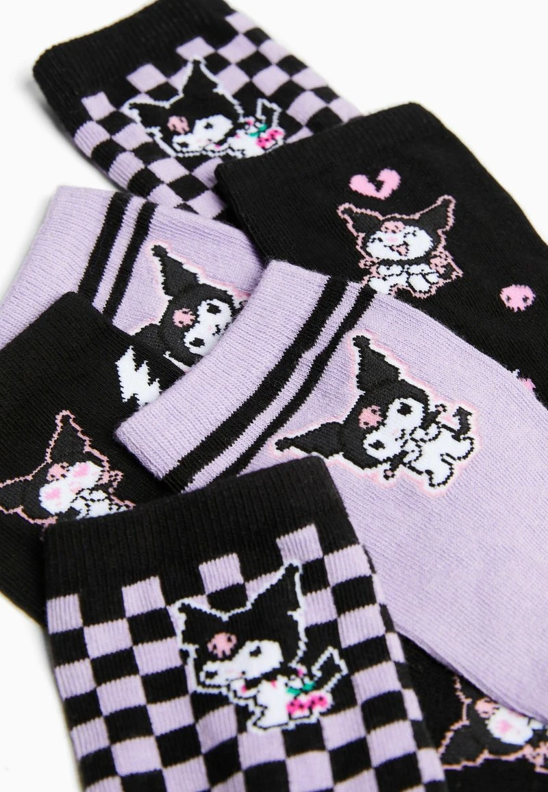 BERSHKA KUROMI PACK - Socken - Black 5 BERSHKA KUROMI PACK - Socken - Black – Bild 4