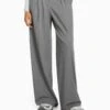 BERSHKA TAILORED - Stoffhose - Grey