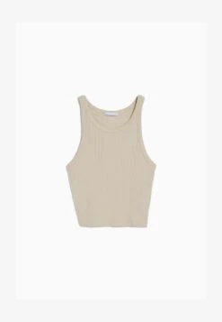 BERSHKA SLEEVELESS - Top - Beige 13 BERSHKA SLEEVELESS - Top - Beige -Bershka Verkaufsgeschäft 31c1dd7f7dbc46a2ab92d1dd35c6edec