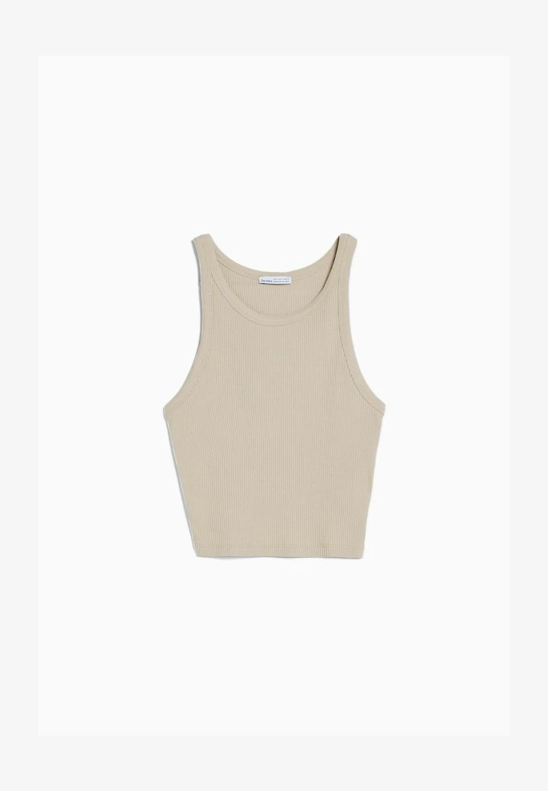 BERSHKA SLEEVELESS - Top - Beige 8 BERSHKA SLEEVELESS - Top - Beige – Bild 6