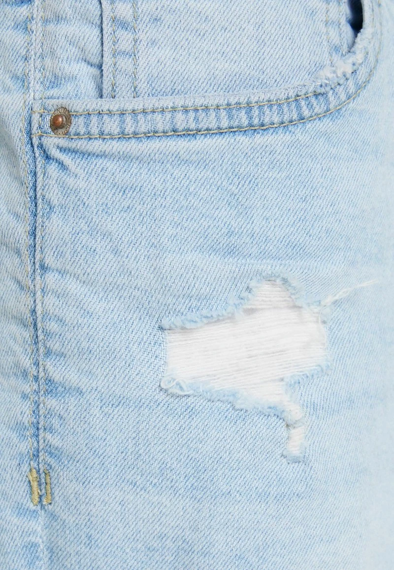 BERSHKA RIPPED - BERMUDA - Jeans Shorts - Light Blue 8 BERSHKA RIPPED - BERMUDA - Jeans Shorts - Light Blue – Bild 6