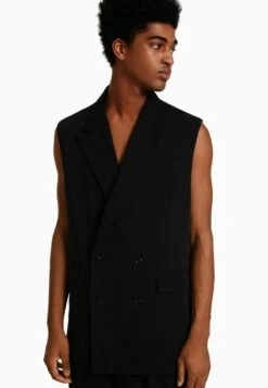 BERSHKA LONG TAILORED - Weste - Black 11 BERSHKA LONG TAILORED - Weste - Black -Bershka Verkaufsgeschäft 33730aca93224eaeaded0fb03c4216bf