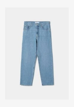 BERSHKA WIDE-LEG ’90S - Jeans Straight Leg - Light Blue Denim -Bershka Verkaufsgeschäft 33814ec58ce4431984c3ce32506c3578