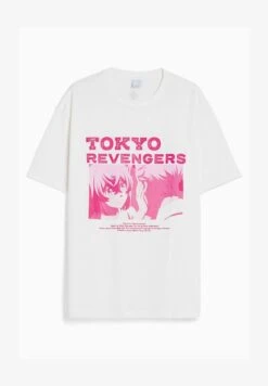 BERSHKA SHORT SLEEVE BOXY FIT - T-Shirt Print - Off White 12 BERSHKA SHORT SLEEVE BOXY FIT - T-Shirt Print - Off White -Bershka Verkaufsgeschäft 341ef58c899b43438ac844396b6ac2de