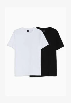 BERSHKA 2 PACK REGULAR FIT - T-Shirt Basic - White -Bershka Verkaufsgeschäft 36fe3d0c90e64d9c9c9172ce9d55c3b9