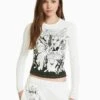 BERSHKA ANIME - Langarmshirt - White 1 BERSHKA ANIME - Langarmshirt - White -Bershka Verkaufsgeschäft 3710e1aa49734af5bcb31579e3bc1624