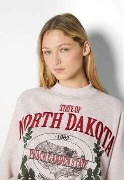 BERSHKA EMBROIDERED - Sweatshirt - Sand 11 BERSHKA EMBROIDERED - Sweatshirt - Sand -Bershka Verkaufsgeschäft 37ad7d64f55f49d18326ed2fb9a2de36