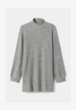 BERSHKA LONG SLEEVE - Strickkleid - Mottled Grey 11 BERSHKA LONG SLEEVE - Strickkleid - Mottled Grey -Bershka Verkaufsgeschäft 3850a8773d67497999c8af15ac4b70ad