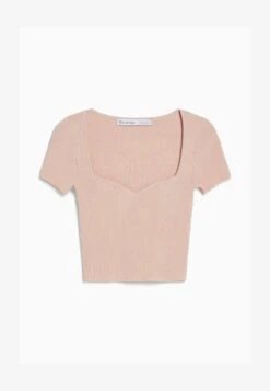BERSHKA SHORT SLEEVE WITH SWEETHEART - T-Shirt Basic - Pink -Bershka Verkaufsgeschäft 3c2db6b44b244093b5ca0df1cd3c4745