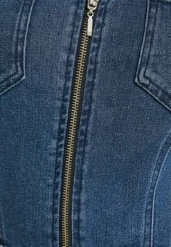 BERSHKA WITH SHORT SLEEVES AND ZIP - Jumpsuit - Dark Blue -Bershka Verkaufsgeschäft 3c9209ac29b94a8e9dd9488d97a2b238